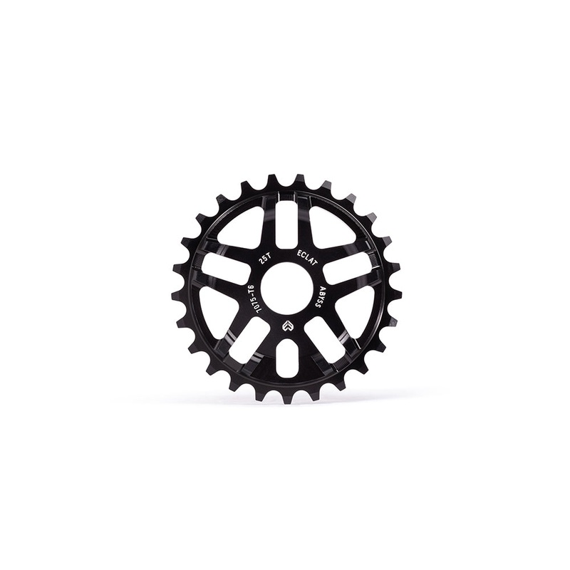 Eclat Abyss Sprocket|eclat Abyss Sprocket 25T Black|Eclat Abyss Sprocket 28 Tooth Black