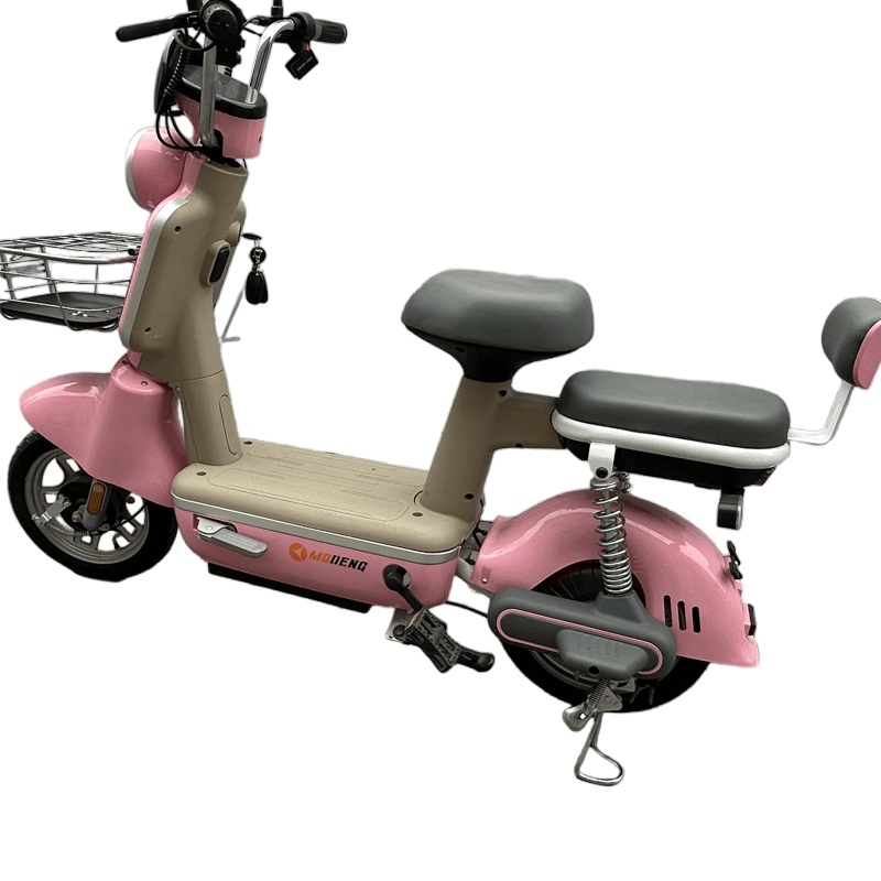 High-Power 500W Electric Bicycle with Drum Brake System