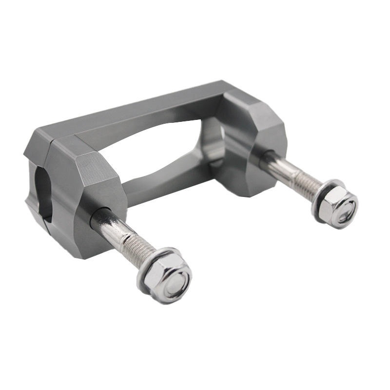 Motorcycle Accessories Specially Designed Smooth Surface Rubber Mounted Top 22mm Motorcycles Handlebar Clamp Dirt Bike Spare Parts