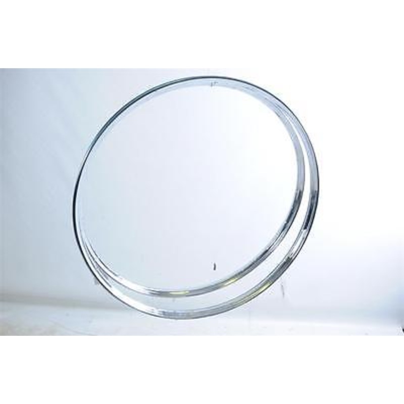 PAIR VINTAGE ROADSTER BIKE WESTWOOD 26×1 1-2 (584) CHROME WHEEL RIMS ROD BRAKE