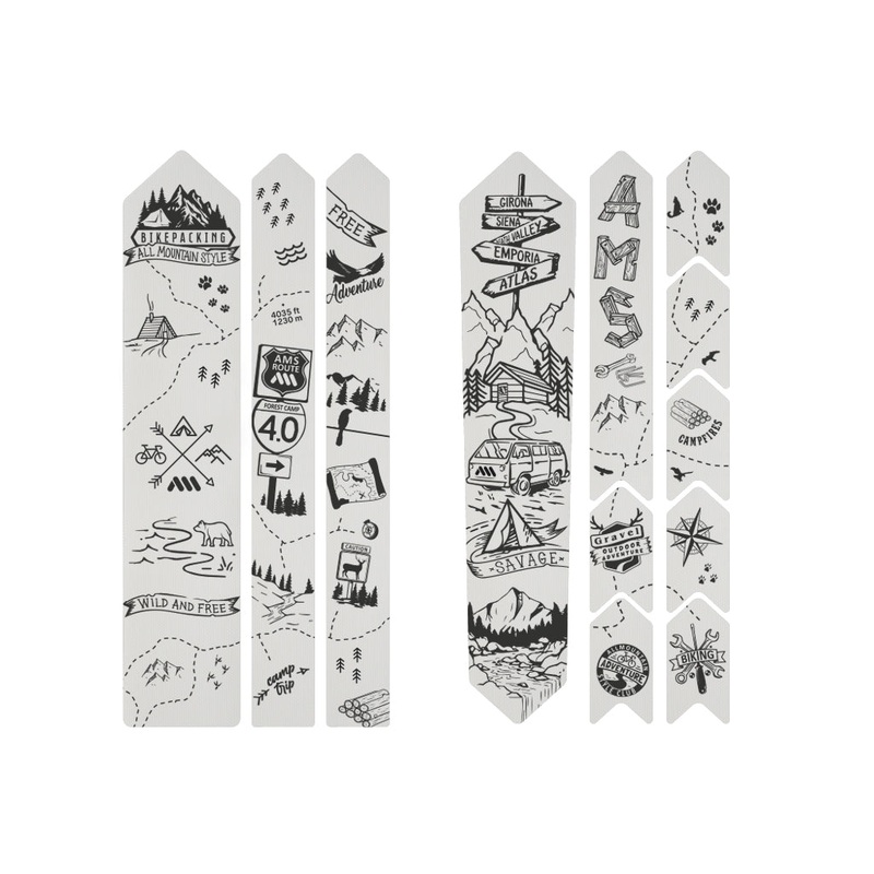 All Mountain Style – Bikepacking Gravel/Road Frame Guards