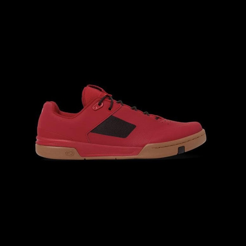 Crankbrothers Stamp Lace – Pump for Peace shoes – Red/Black – 10.5