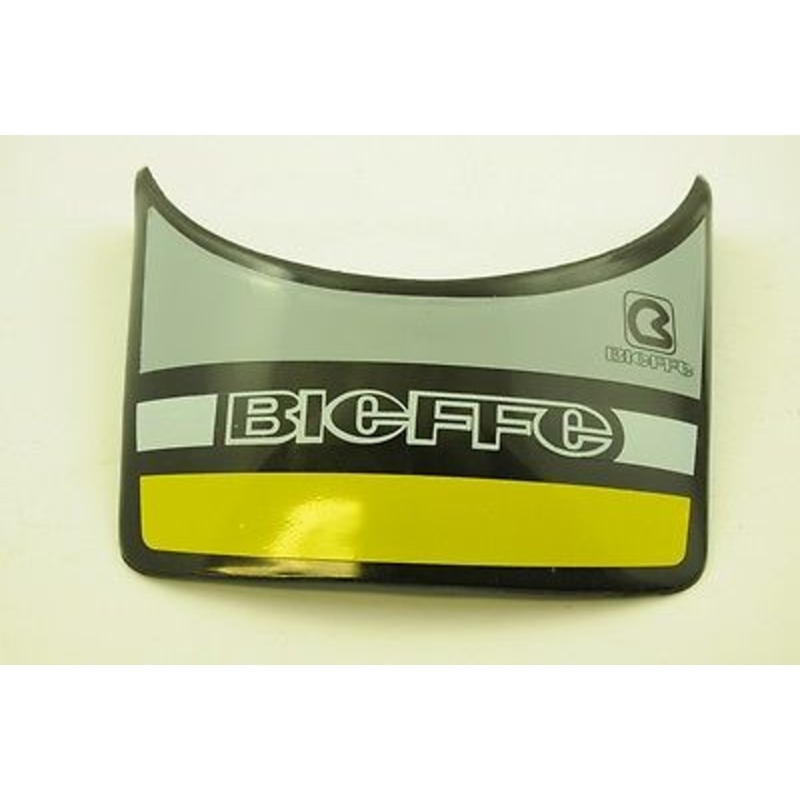 OLD SCHOOL BMX 80`s MADE BIEFFE BLACK HELMET SHIELD VISOR GUARD NEW OLD STOCK