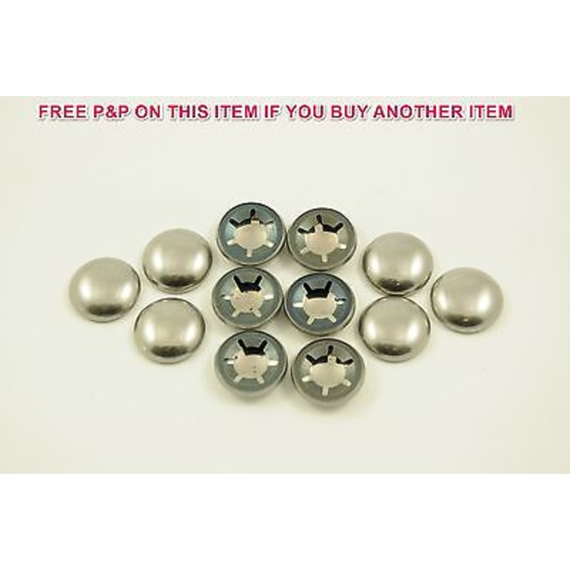 12 x 1/2 STAR LOCK DOME END AXLE CAPS BIKES,TRIKES,WHEELED TOYS,PRAMS,GO KARTS