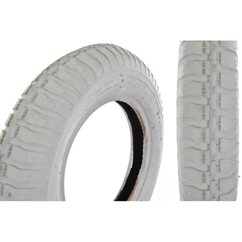 3.00 x 8 GREY TYRE SUIT CORDOBA & POWERCHAIRS WHEELCHAIRS,MOBILITY CHAIRS T902