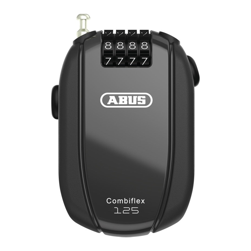 ABUS Combiflex Trip 125.|Trip 125 CombiFlex Lock Black ABUS