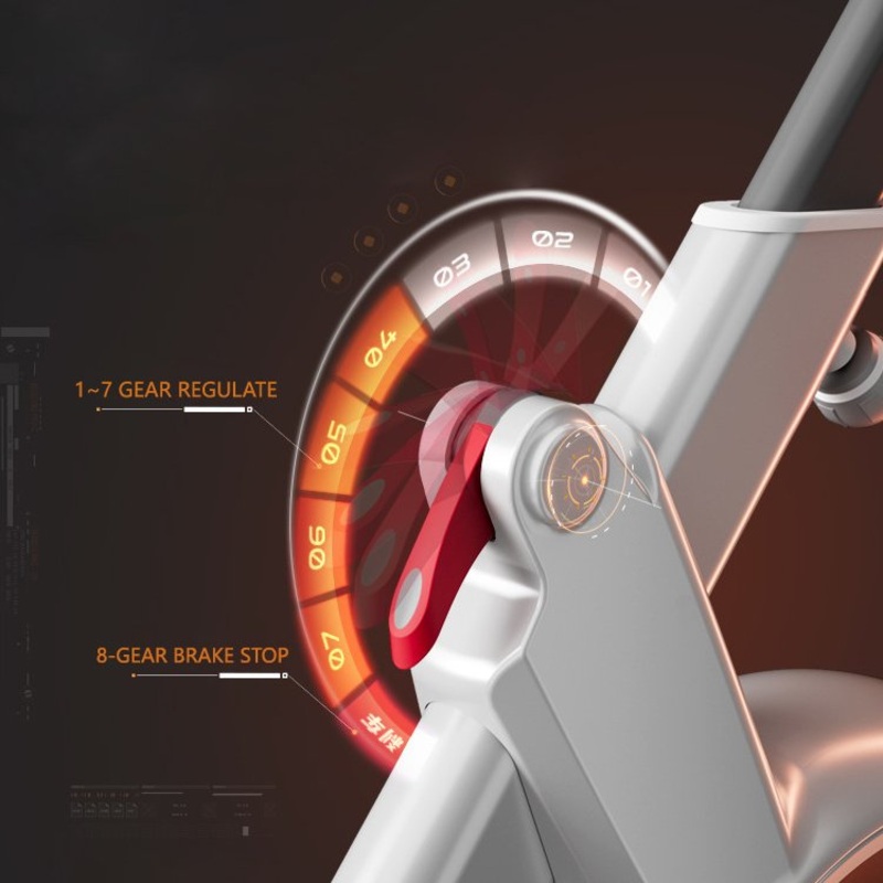 Magnetic Spinning Bicycle Fashionable Machine Designed Magnetic Elliptical Bike Indoor Gym Spinning Exercise Bike