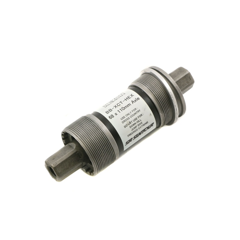 SR SUNTOUR SEALED BB CARTRIDGE CASSETTE HEXAGON BOTTOM BRACKET 110mm 68mm