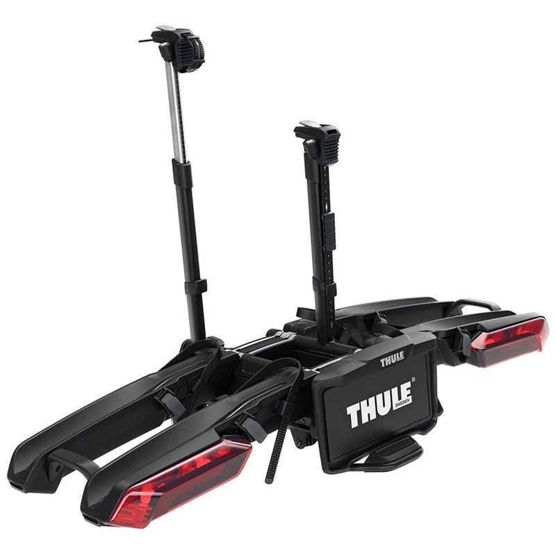 Thule Epos Platform Hitch Bike Rack With Lamp Kit – 2-Bike 1-1/4 2 Receiver BLK