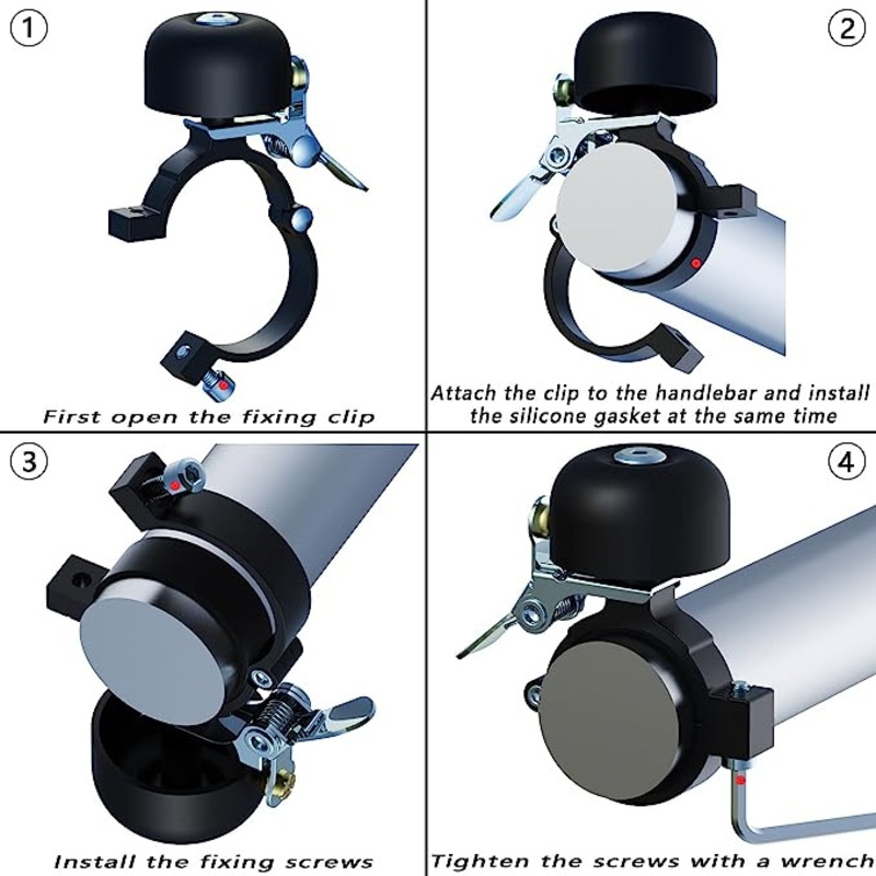 Mini Bell Ring Wholesale Aluminium Alloy Warning Bicycle Bell