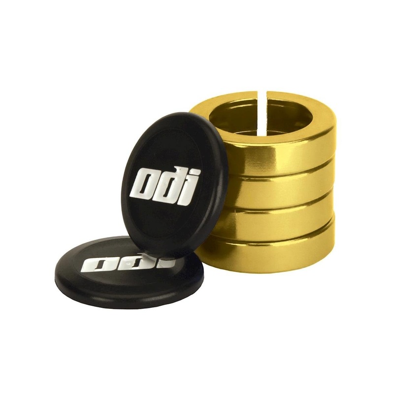 ODI Lock Jaw Clamps (Gold) (w/ Snap Caps) (Set of 4)