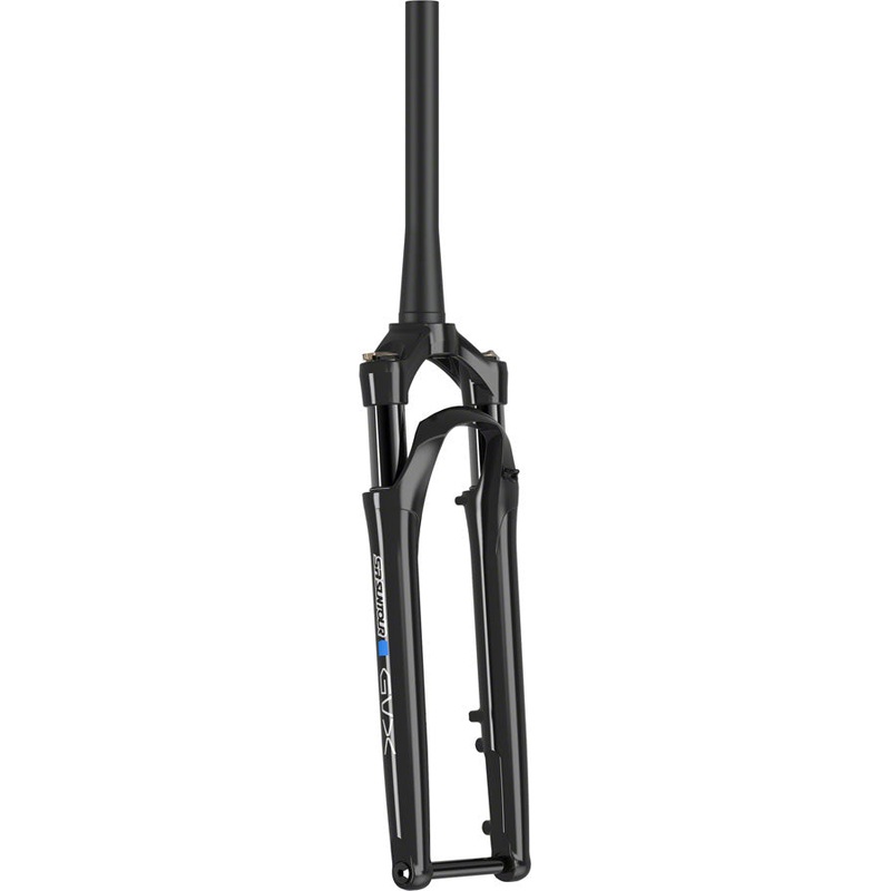 SR Suntour GVX LO R Suspension Fork – 700c 50mm Tapered 12 x 100mm Disc BLK