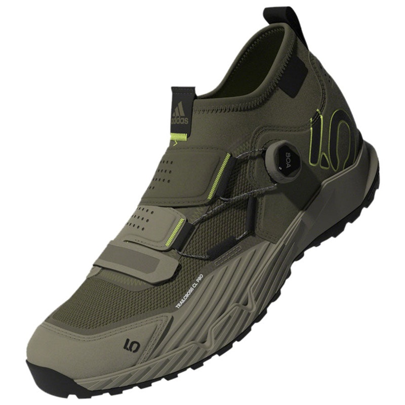 Five Ten Trailcross Pro Mountain Clipless Shoes – Men’s Green/BLK/Green 7.5