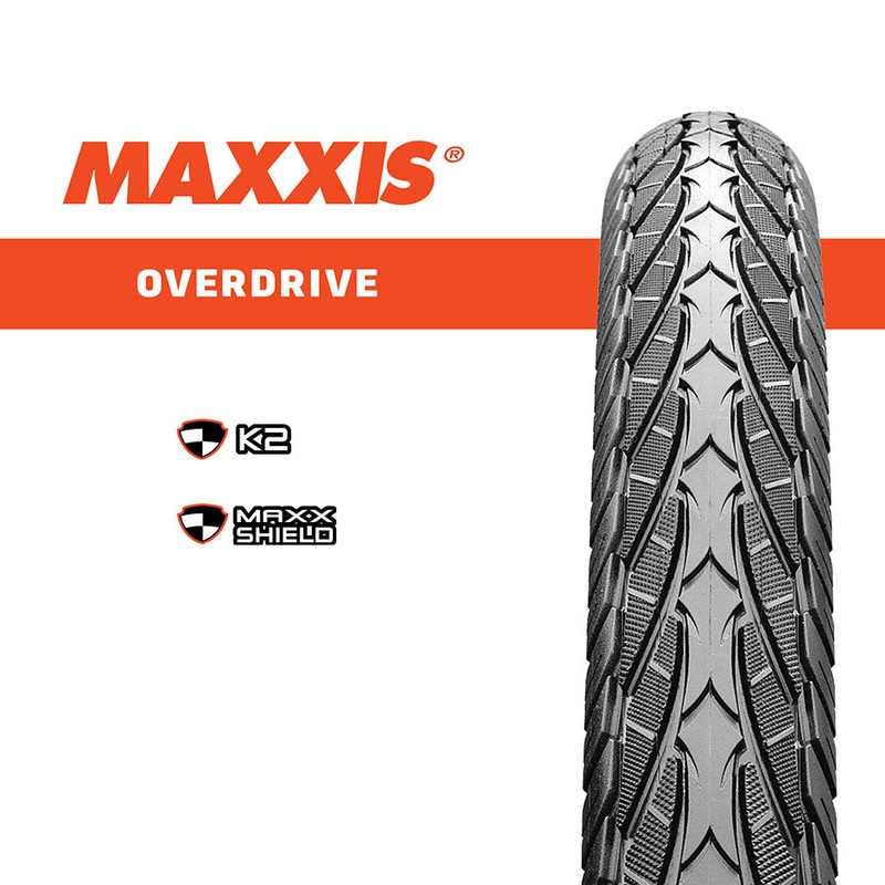 Maxxis – 700c Overdrive Road|MAXXIS 700 x 38 OVERDRIVE K2/REFLECTIVE WIRE|MAXXIS 700 x 35 OVERDRIVE EXCEL SILKSHIELD/REFLECTIVE WIRE|MAXXIS 700 x 40 OVERDRIVE EXCEL SILKSHIELD/REFLECTIVE WIRE|MAXXIS 700 x 47 OVERDRIVE EXCEL SILKSHIELD+REF WIRE