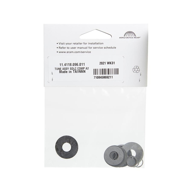 RockShox Rear Shock Tune Assembly – Compression Tune Configurations Super Deluxe Coil A2