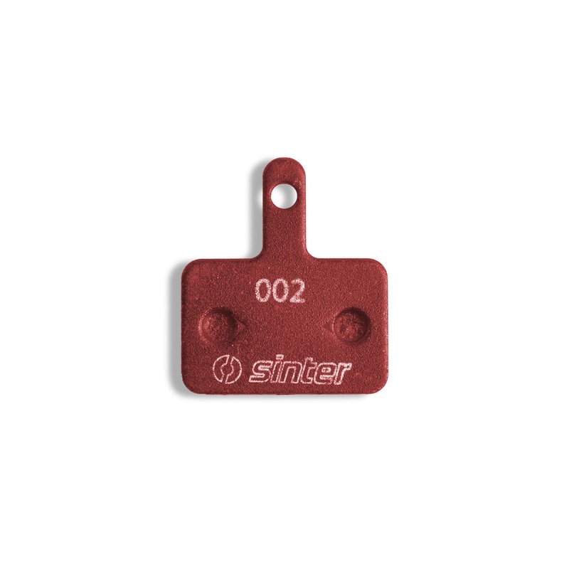Sinter Disc Brake Pads – 002 Shimano B S514 – Box Of 25 Pairs Workshop Pack: Red