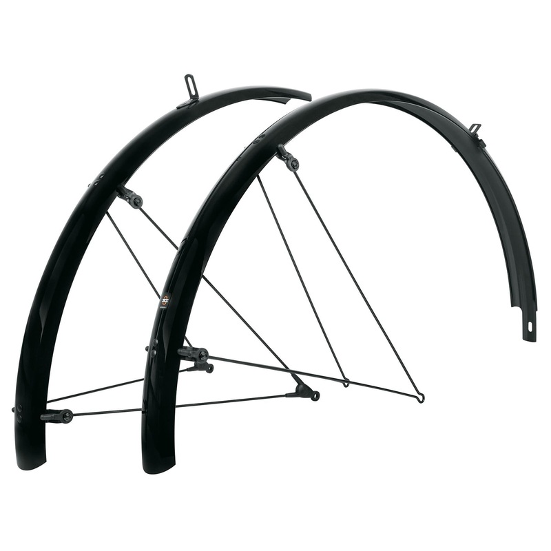 Sks Bluemels 27.5- 29 Mudguard Set: Black 27.5-29 69Mm