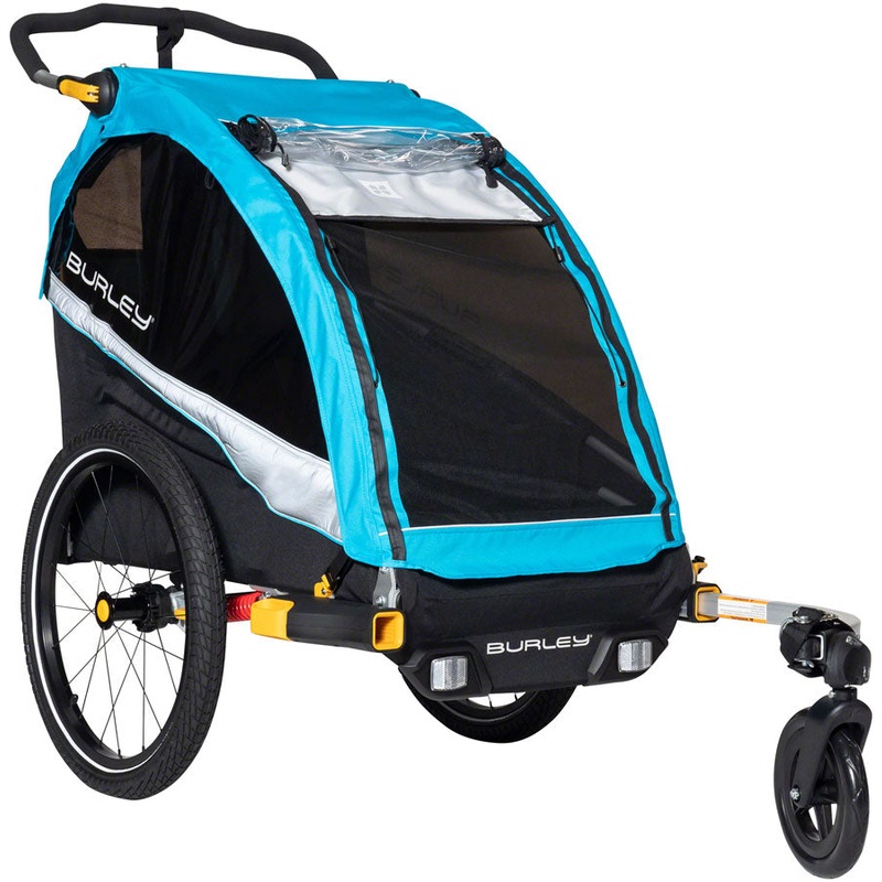 Burley D’Lite X Child Trailer – Single Aqua