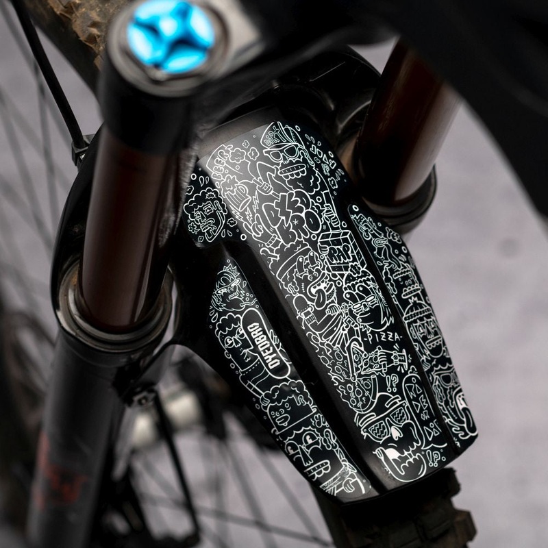 DYEDBRO – MUDGUARD DECALS – FOX / ROCKSHOX – JUAY