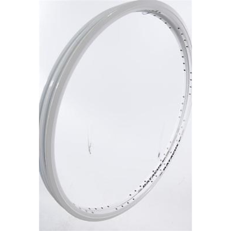 700c WHEEL RIMS DEEP SECTION 9×4 BRATAVUS WHITE 622x17c 36 HOLE DISC-HUB BRAKE