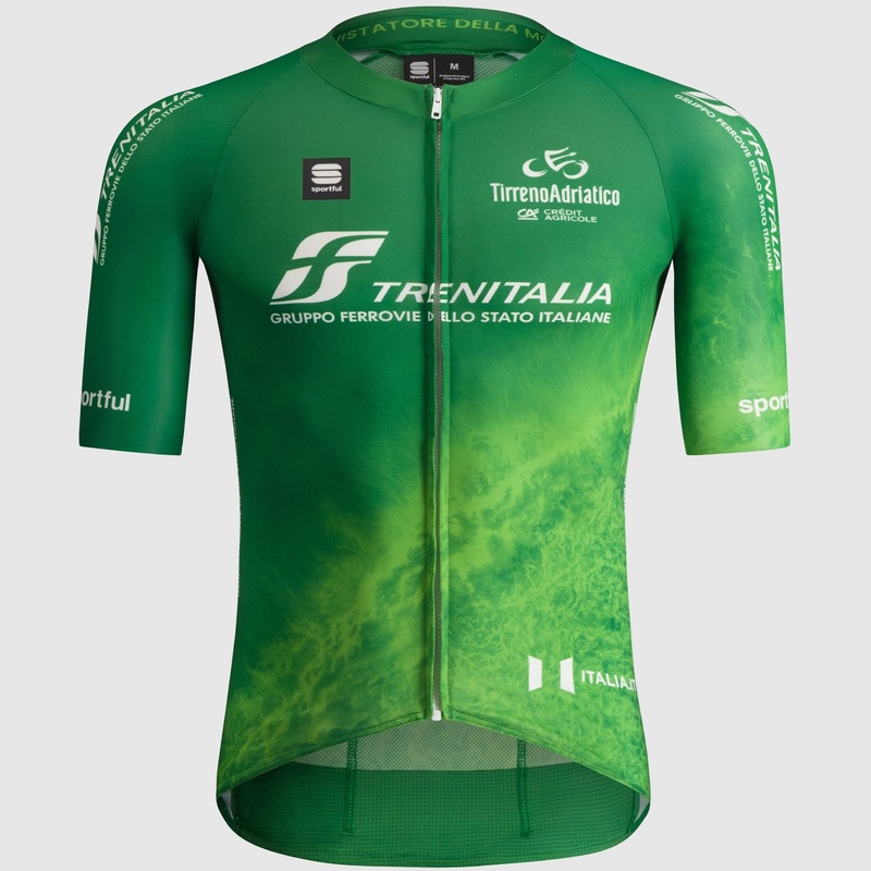 Maglia Sportful Tirreno Adriatico 2025 – Verde