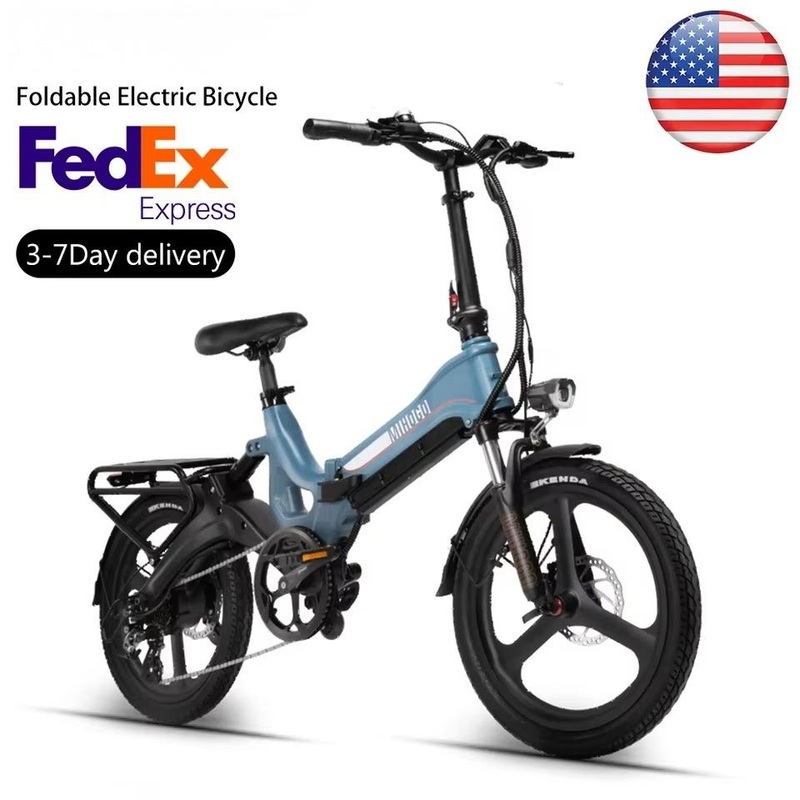 Mihogo Rx2.4 20 Folding Electric Bike with 750W Motor Rear Carrier Battery Folding Bike
