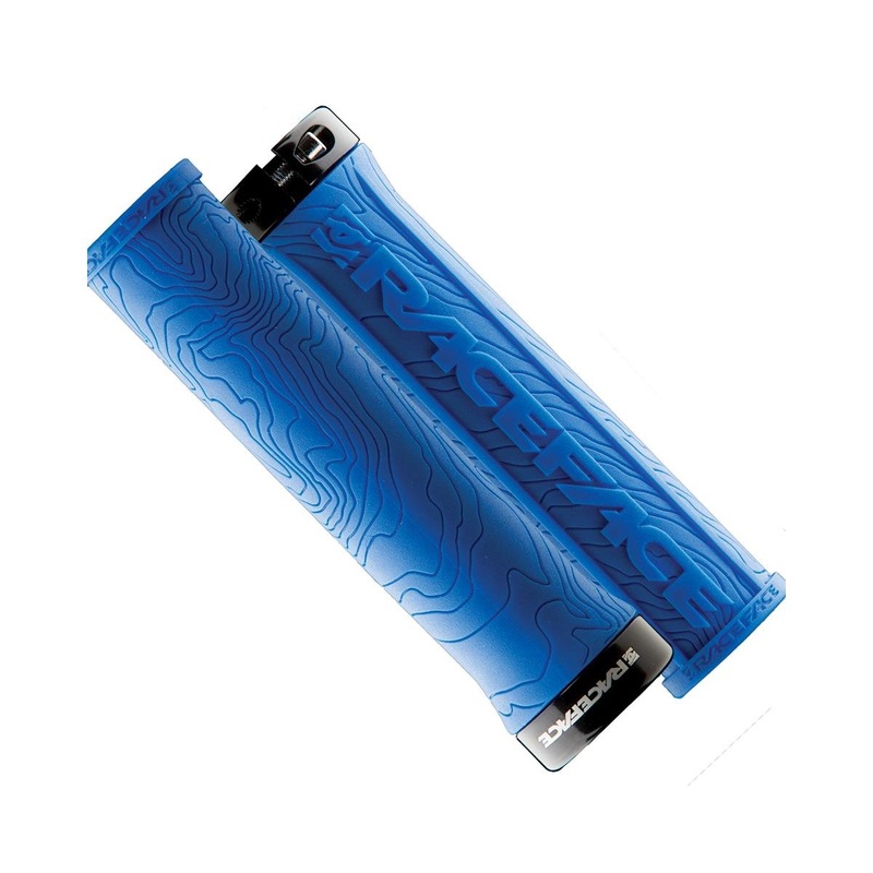 Race Face Half Nelson Lock-On Grips (Blue)