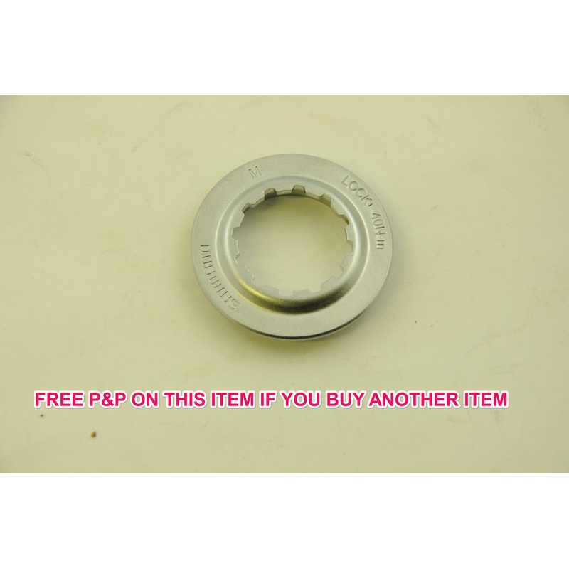 SHIMANO SM-RT67 LOCK RING 40N m USE WITH DISC BRAKE ROTOR>LISTING IS RING ONLY