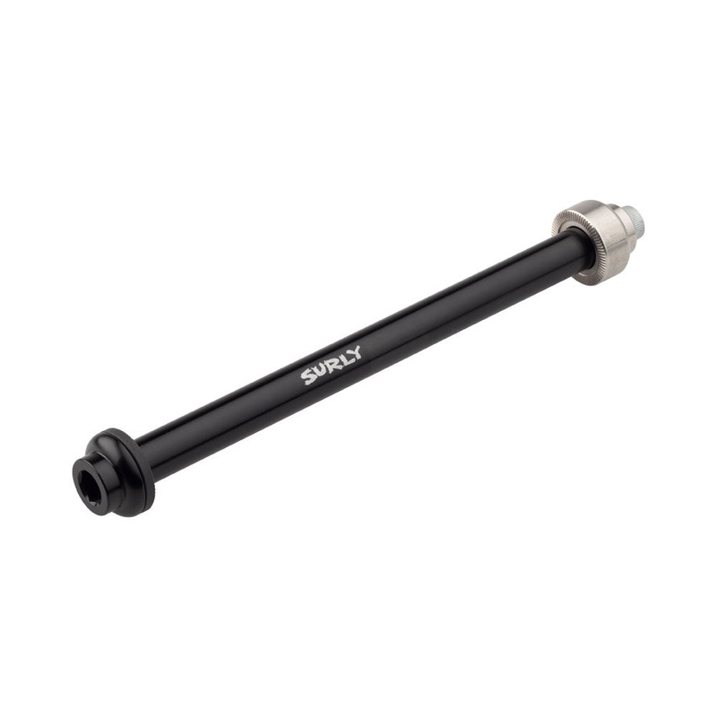 Surly Thru Axles|Surly Rear Thru-Axle 12mm x 142mm  Chromoly Black|Surly Rear Thru-Axle 12mm x 142mm / 148mm Chromoly Black
