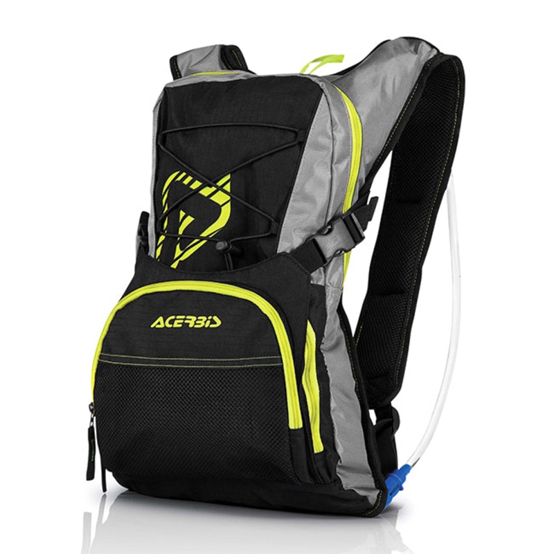 ACERBIS H2O Drink Backpack.|H2O Drink Backpack Black/Yellow Acerbis