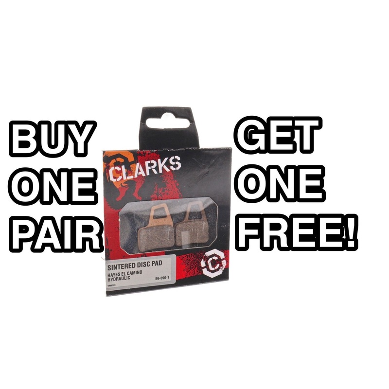 CLARKS HAYES EL CAMINO HYDRAULIC DISC BRAKE PADS SINTERED VRX832C BOGOF