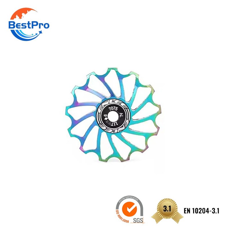 OEM ODM CNC Chainwheel Bicycle Crankset Alloy Material Shainrings Bike Spare Part Machining Service