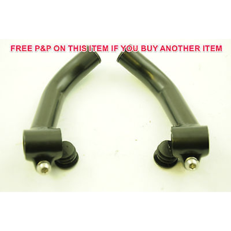 PAIR BLACK SHORT SKI STYLE HANDLEBAR BAR ENDS MOUNTAIN BIKE ANY BIKE SALE PRICE