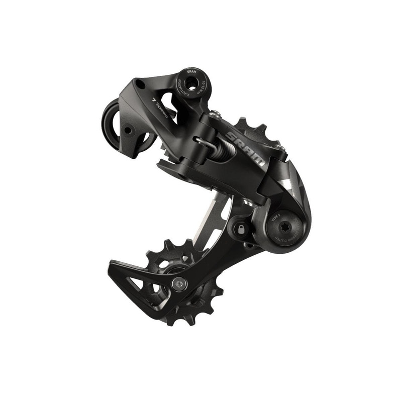Sram Rear Derailleur X01Dh 7-Speed Short Cage A3: Black 7 Speed