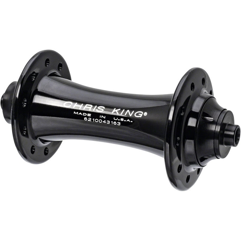 Chris King R45 Front Hub – QR x 100mm Rim Brake Black 28H