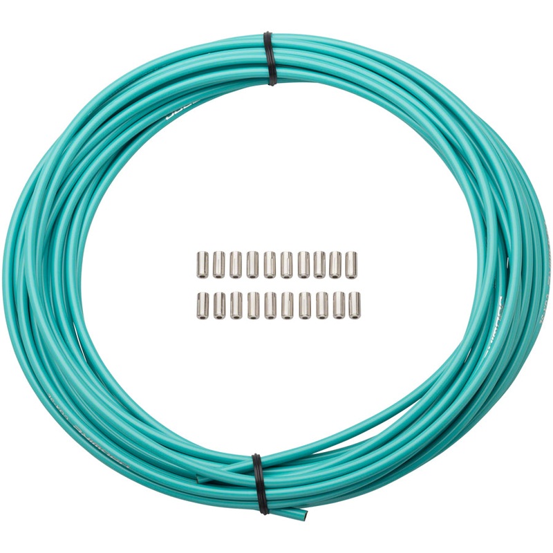 Jagwire 5mm Sport Brake Housing with Slick-Lube Liner 10M Roll Celeste