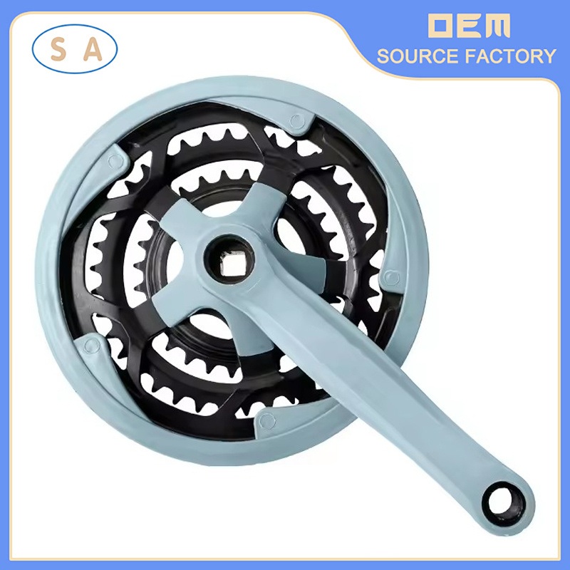 Aluminum Folding Bike Crankset Roadbike 170mm/152mm Crank Hollow Tooth Bike Sprocket