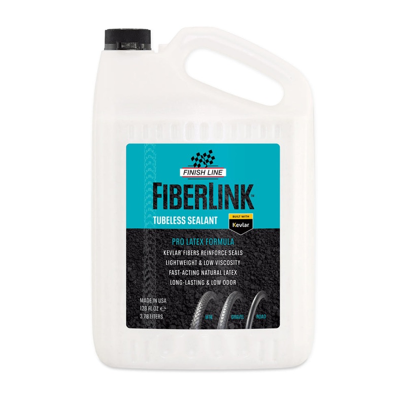 Finish Line Fiberlink Pro Latex Tubeless Tyre Sealant 3.8 Litre Bottle