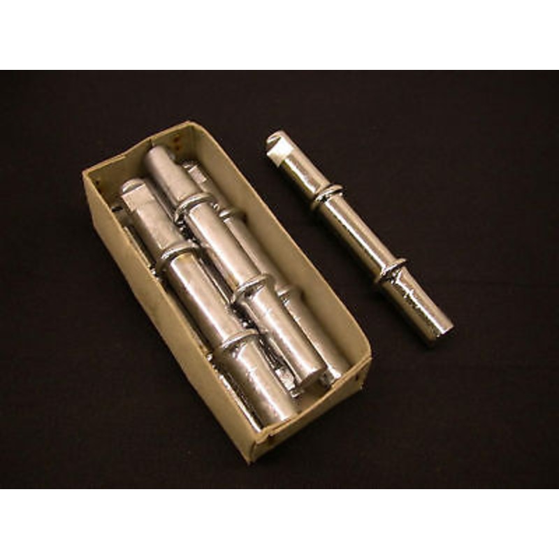 JOB LOT 6 VINTAGE COTTERED A16GC BIKE BOTTOM BRACKET AXLES 5 11-32 34-55-46 135