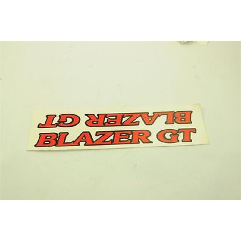 OLD SCHOOL HAWK BLAZER GT BMX BIKE FRAME TRANSFER -DECAL GENUINE 80s MADE NOS