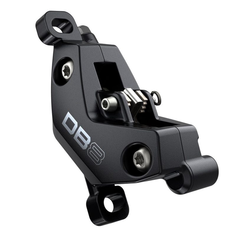 Sram Disc Brake Caliper Assembly – (Assembled, No Hose) Diffusion Black Ano – Mineral Fluid Brake – Db8 (A1):