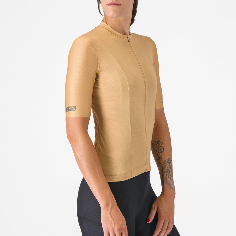 Maglia donna Castelli Unlimited – Marrone