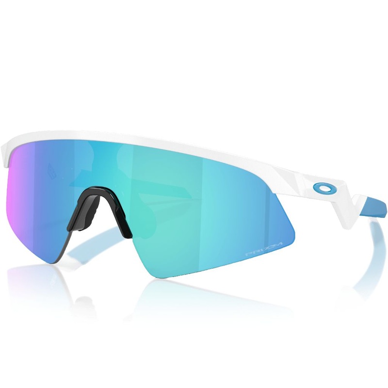 Occhiali bambino Oakley Resistor Sweep – Polished White Prizm Sapphire