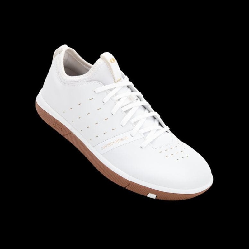 Crankbrothers Stamp Street – White/Gold – 11.5