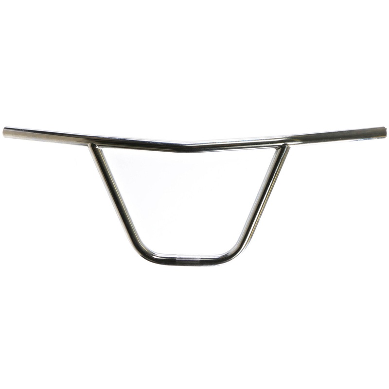 CW TYPE OLD SCHOOL BMX HANDLEBARS CHROME EXTRA WIDE 700mm (27 1-2) 240mm RISE