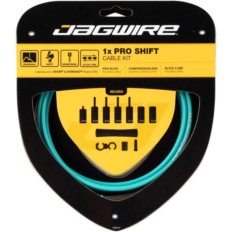 Jagwire 1x Pro Shift Kit Road/Mountain SRAM/Shimano Celeste